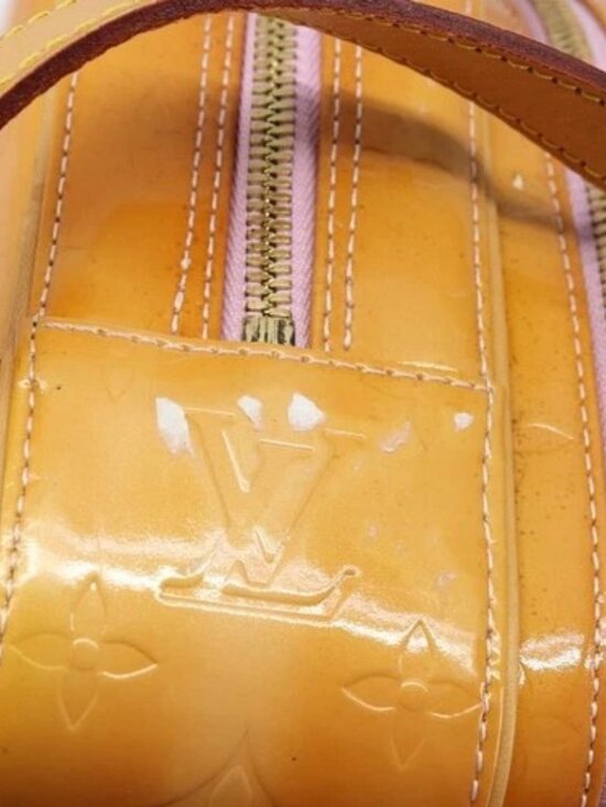 LOUIS VUITTON Monogram Vernis Marley Backpack Pink M91039 LV Auth LNZ301 main image 10